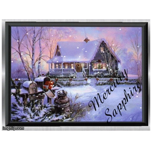 Christmas Snowing 001Animated Picture