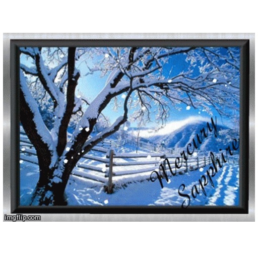 Christmas Snowing 009 Animated Picture