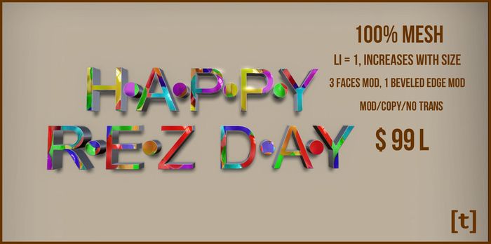 [t] Mesh "Happy Rez Day" 