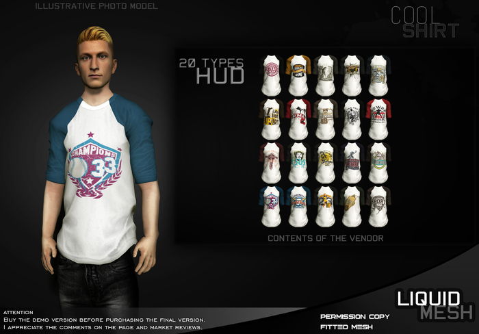 " Cool Shirt " : 20 Types