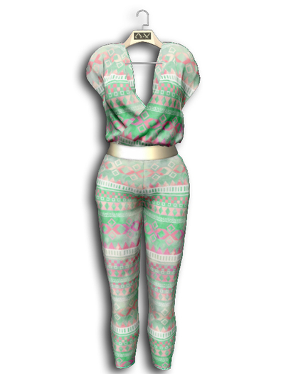 .:Vitrimi:. Jumpsuit Aztec Multi 2