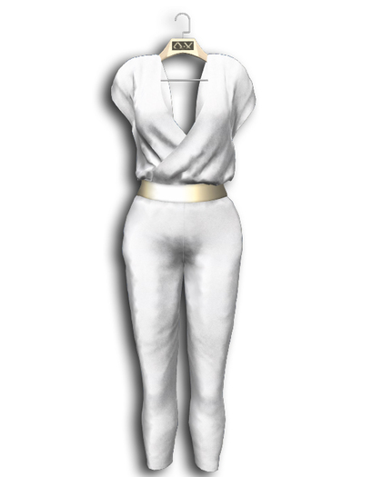 .:Vitrimi:. Jumpsuit White