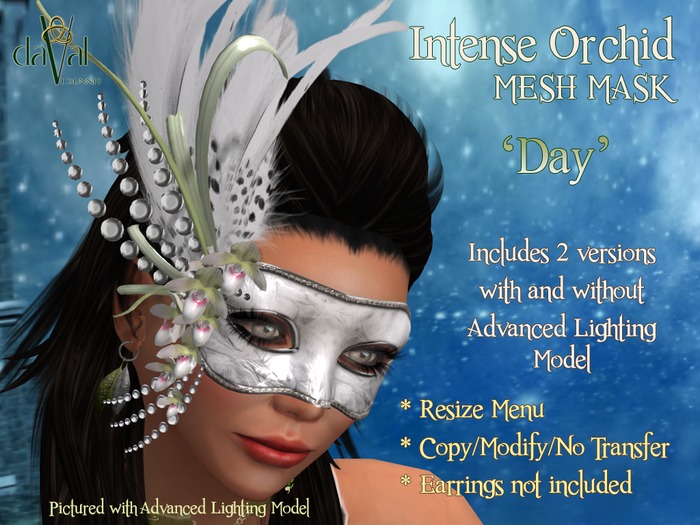 daVal Masks - Orchid Intense - Day Duo
