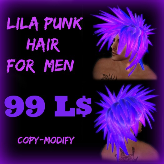 LILA PUNKHAIR FOR MEN (BOXED)