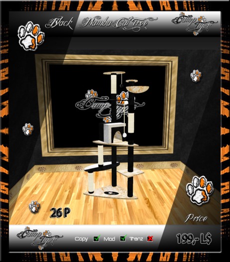 [CT]-Cat Tree-*Black Mamba*-by [CT]