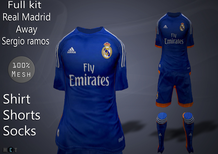 " Full Kit " : Real Madrid - Sergio ramos