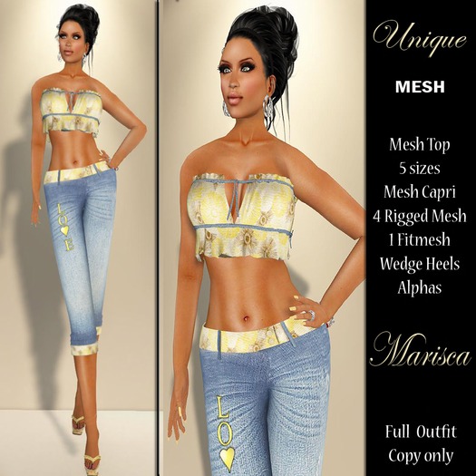 **SD** Marisca Love Outfit /Wedges BSM