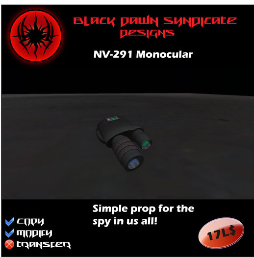 [BDS Designs] NV291 Monocular - 40% off!