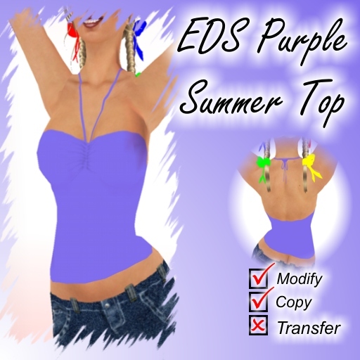 EDS Summer Top - Purple. NOW FREE!