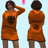 NETHERLANDS - hooded female dress (MESH)
