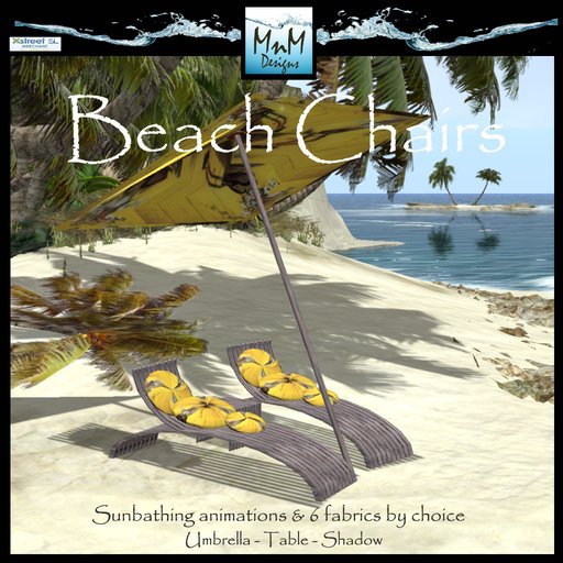 Lamel Teak Beach Chairs ***MnM Designs***