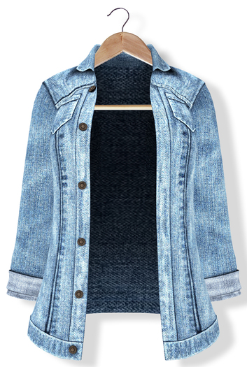 [MotiAme] Denim Jacket - Medium