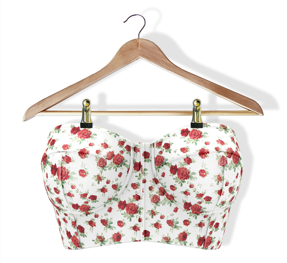 [MotiAme] Bustier - Red