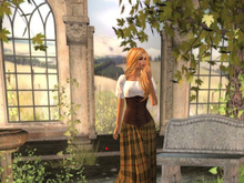 MacKenzie Brown Ladies Medieval Dress Sales Bag