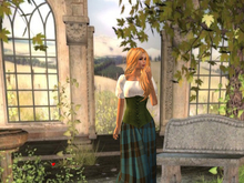 Ramsay Ladies Medieval Dress Sales Bag