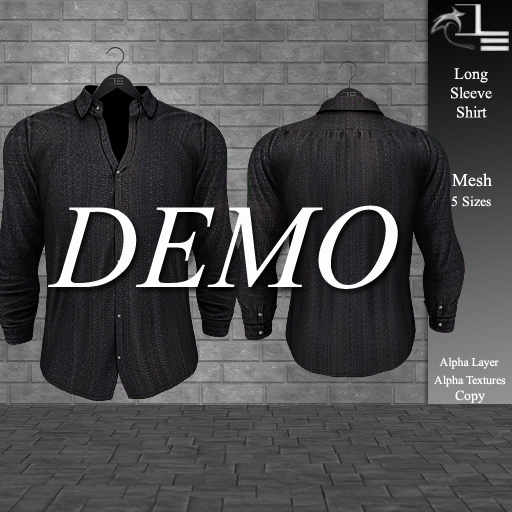 DE Designs - Men's Long Sleeve Shirt - DEMO