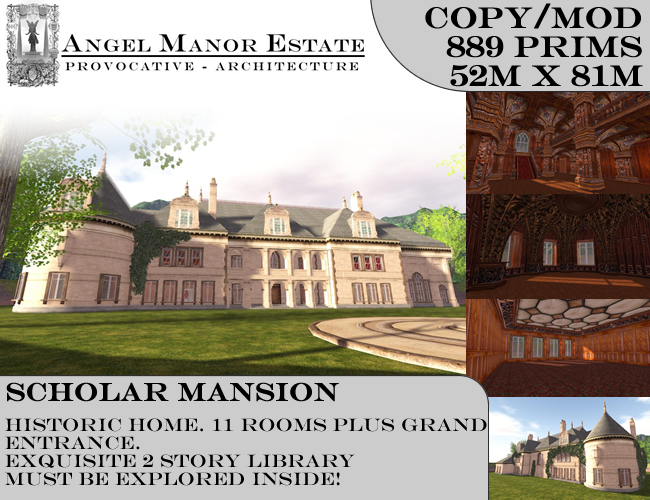 Scholar MansionSALE