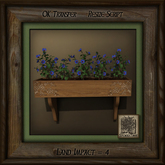Rustic Wood Planter Ad