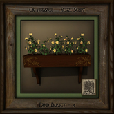 Rustic Wood Planter Cc