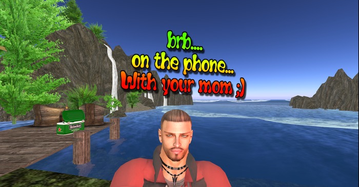 BRB on the phone 2