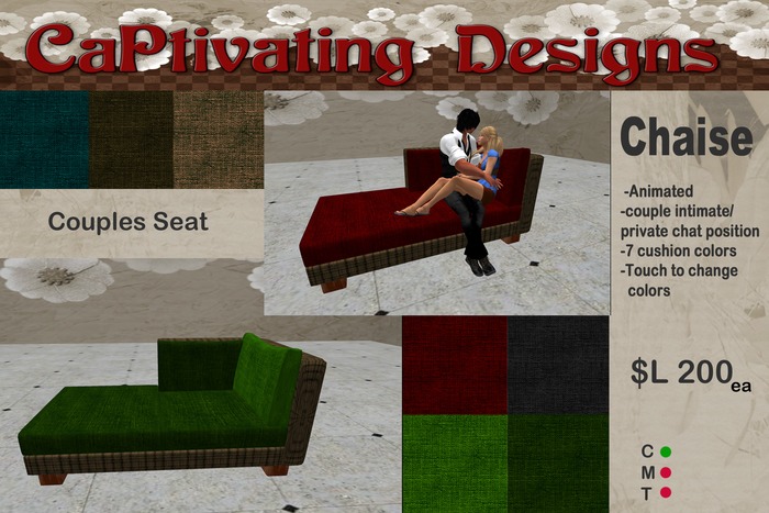 CaP Chaise - Fall Colors & Couple anim