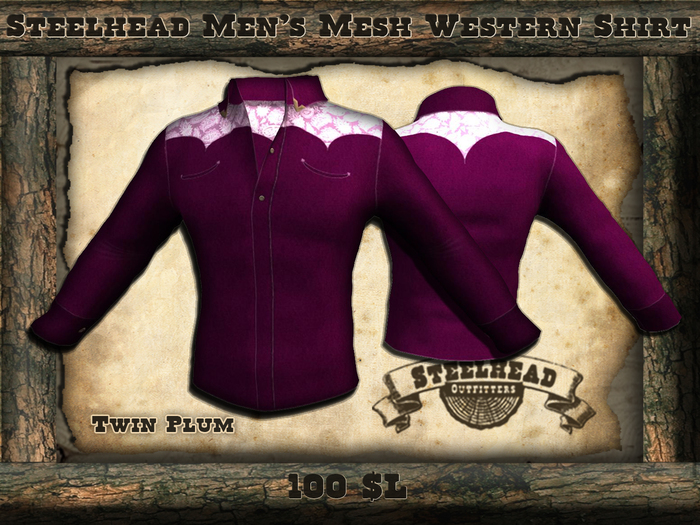 Steelhead Men's Mesh Western Shirt