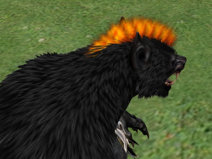 Wolfkin Spine Fire