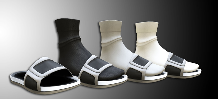 Revanche Slick Sliders Gray