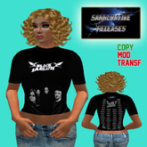 *SR* Unisex Layers TShirt Black Sabbath