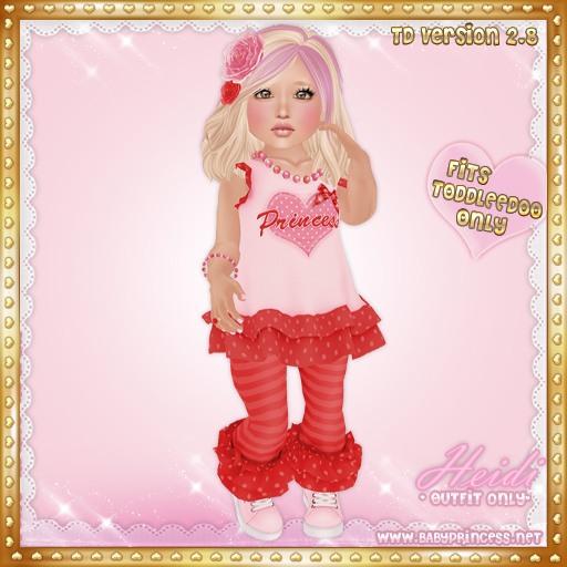  :*BABY*: Heidi { ♥ ToddleeDoo ♥ } Red