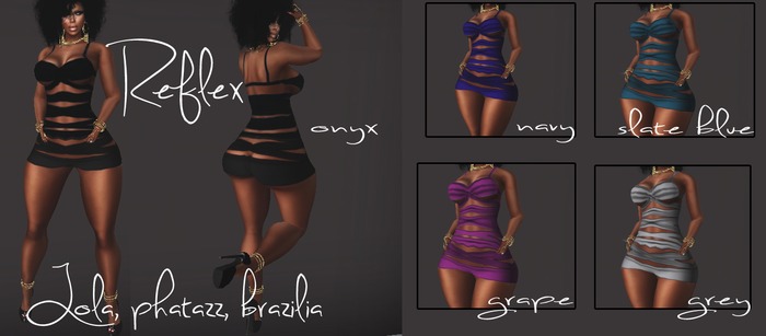 slate blue reflex w/appliers