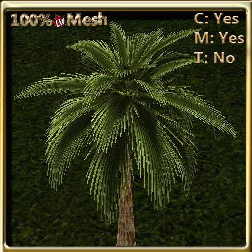 LW_ Palm Tree Mesh - Style 1