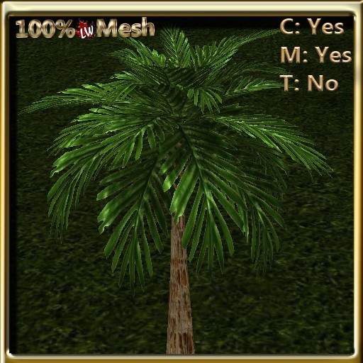 LW_ Palm Tree Mesh - Style 3