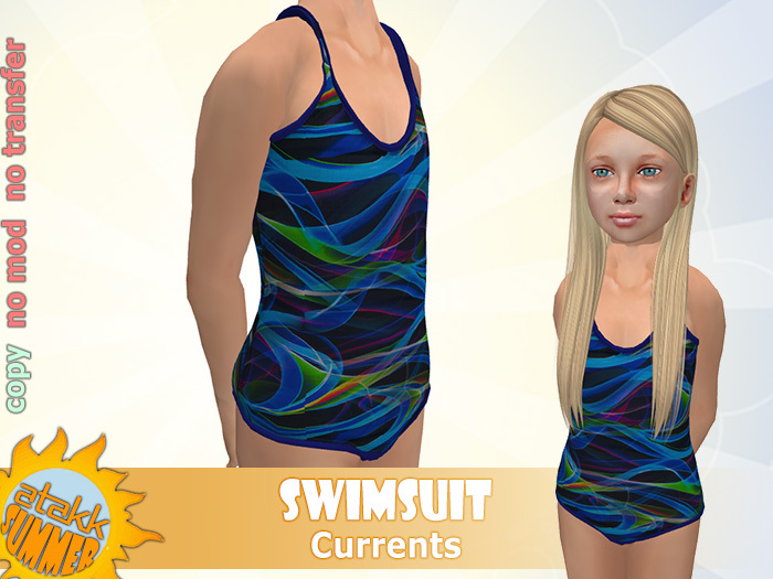 >> ATAKK<<     Currents Swimsuit (SMB only)