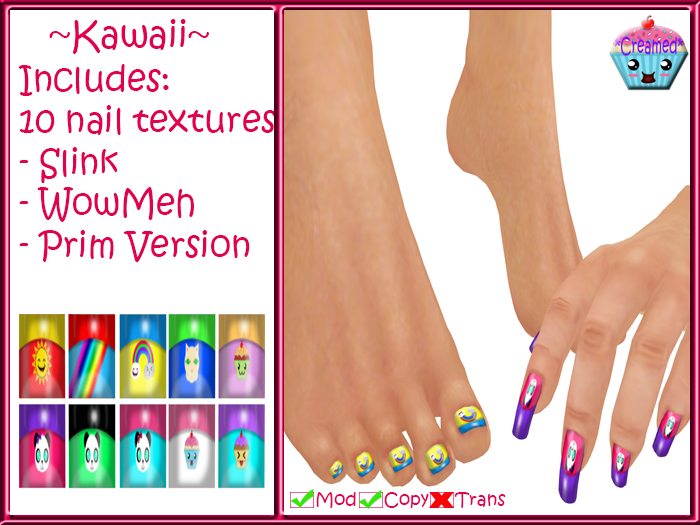 *Creamed* WowMeh Nails - Kawaii