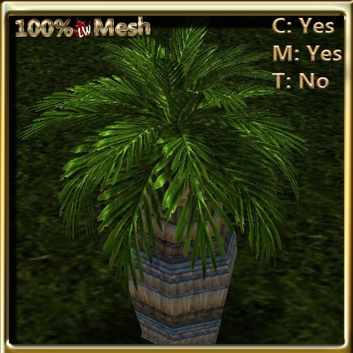LW_ Palm Tree Mesh - 1