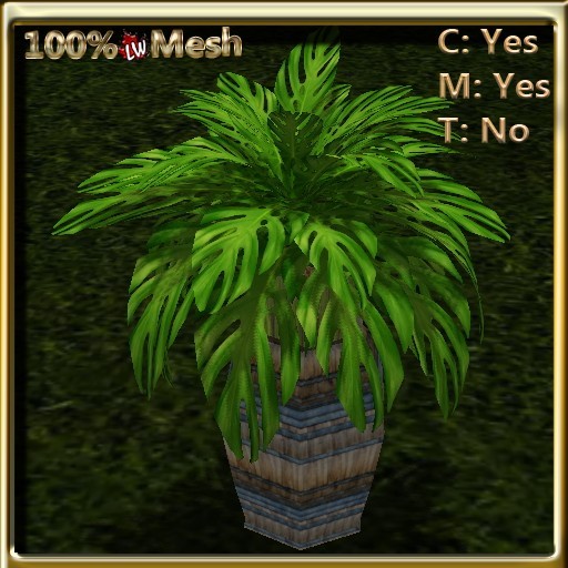 LW_ Palm Tree Mesh - 1