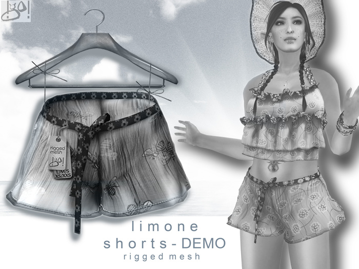 !gO! Limone Shorts-DEMO