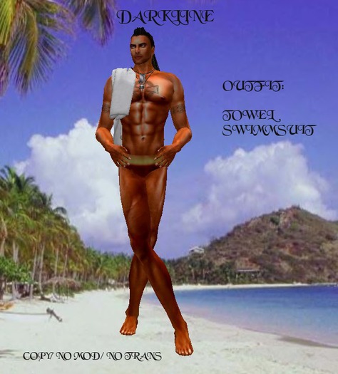 <==DARKLINE==>Swimmwear brown