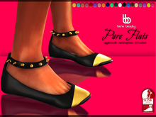Bens Boutique - Pure Flat Fatpack Silver&Gold (slink flat feet)