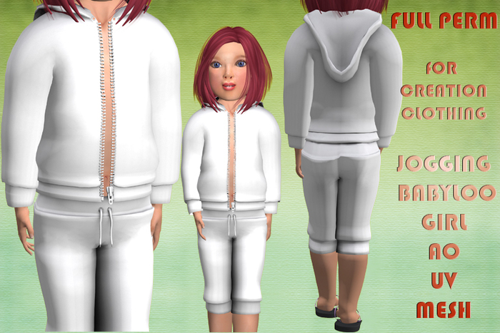 FULL PERM JogGing BaByLoO Girl * MeSH*