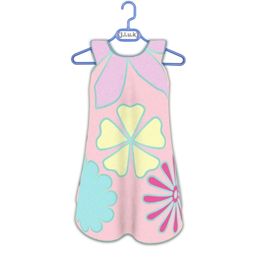 {j.l.u.k} Breezy Dress (Pastel Red)