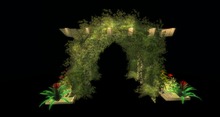 (TC)Gazebo,Flowers,Glow