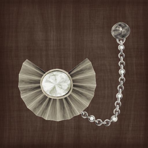 shimmerie - fanciers best brooch (white)