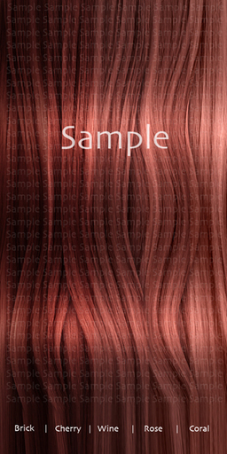 Realistic Full Permission Hair Textures: Reds