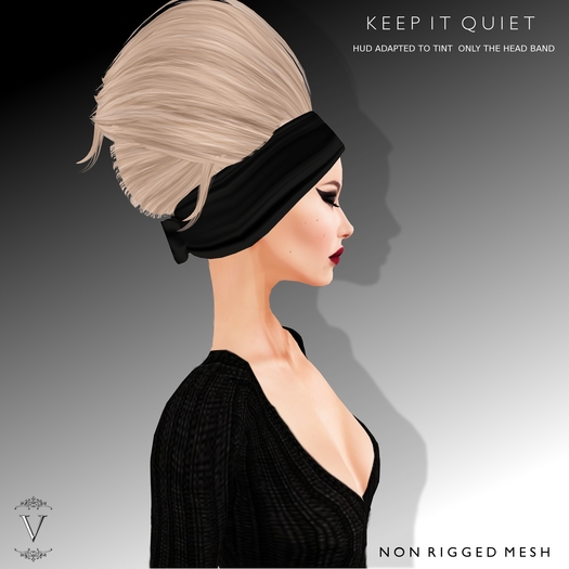 Vanity Hair: Keep It Quiet-Dark Blonds(MESH)