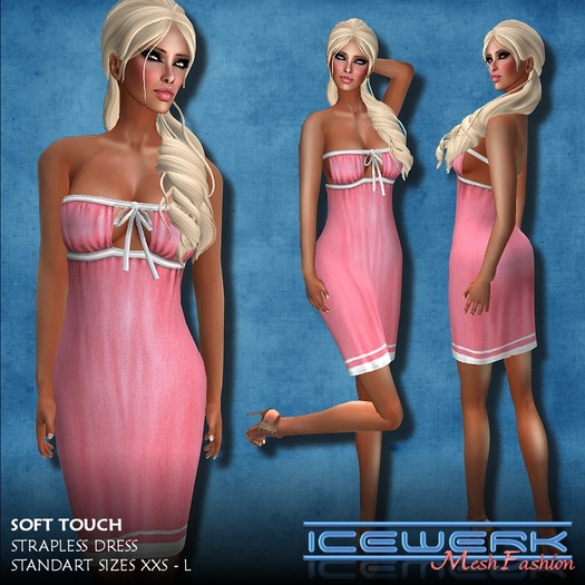 [ICEWERK MESH] Soft Touch - Soft Pink