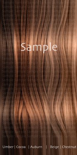 Realistic Full Permission Hair Textures: Browns
