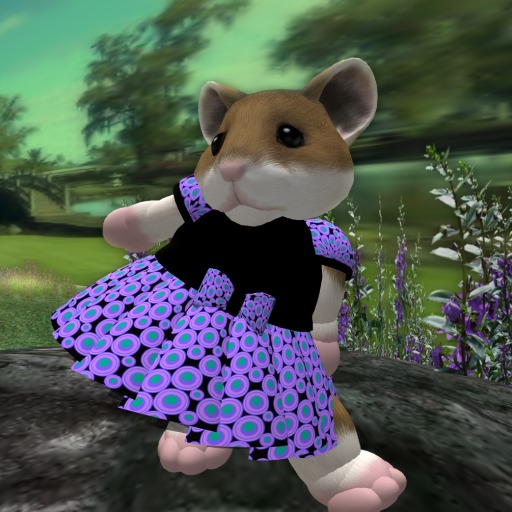 Feather's Designs -Purple Bubbles