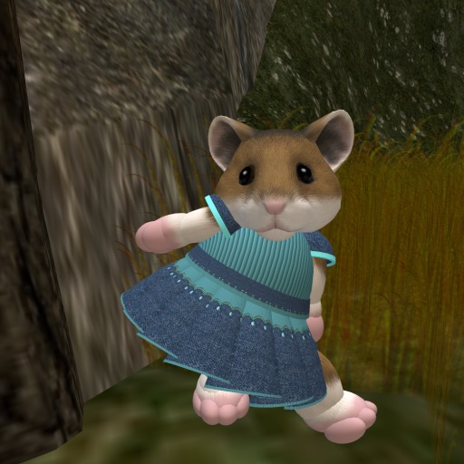 Feather's Designs -Denim Turquoise